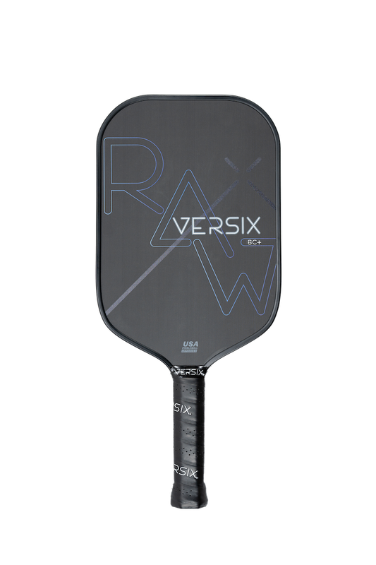 VERSIX RAW 6C+ Elongated Carbon Fiber Pickleball Paddle