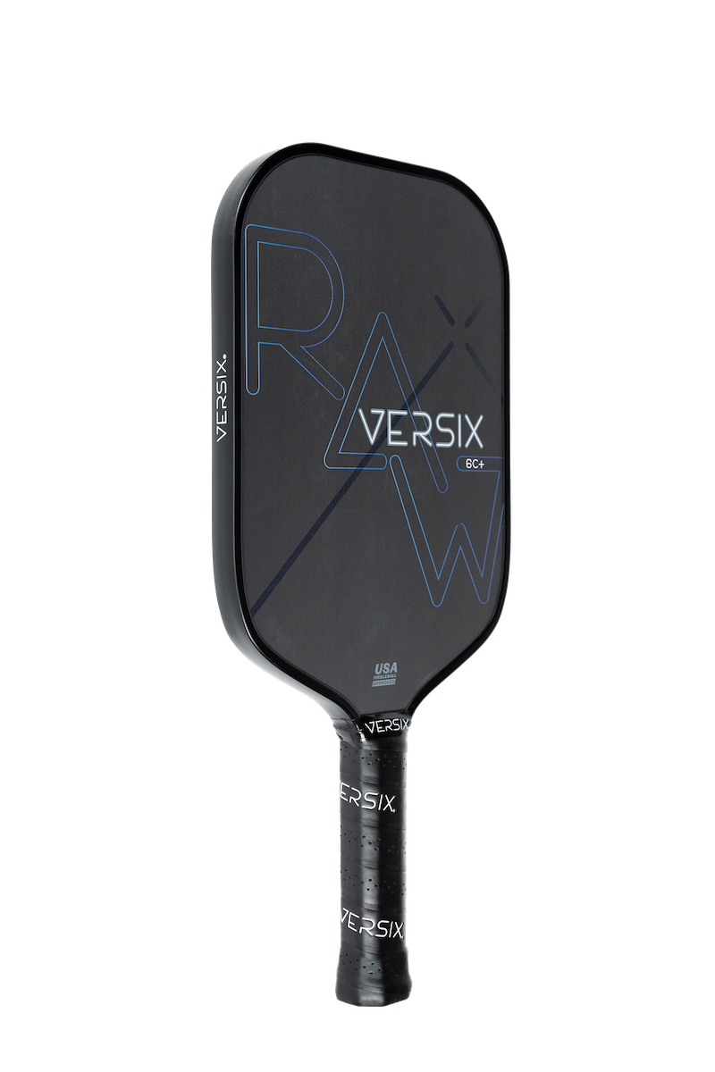 VERSIX RAW 6C+ Elongated Carbon Fiber Pickleball Paddle