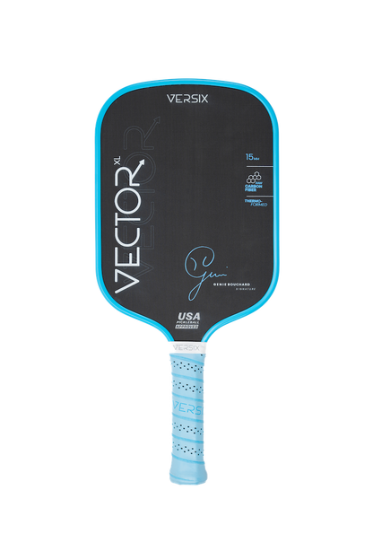 Versix Vector Genie Bouchard Blue Signature Pickleball Paddle