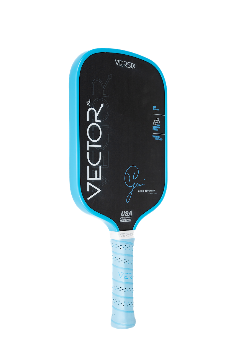 Versix Vector Genie Bouchard Blue Signature Pickleball Paddle