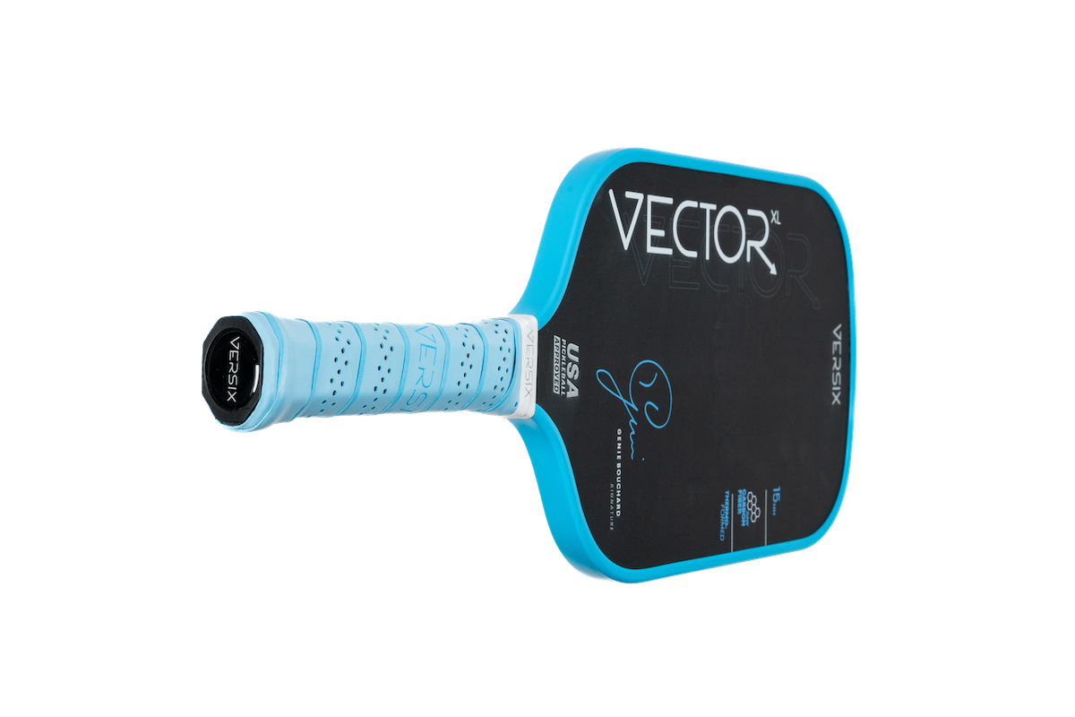 Versix Vector Genie Bouchard Blue Signature Pickleball Paddle