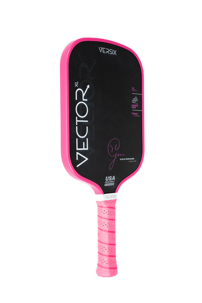 Versix Vector Genie Bouchard Pink Signature Pickleball Paddle