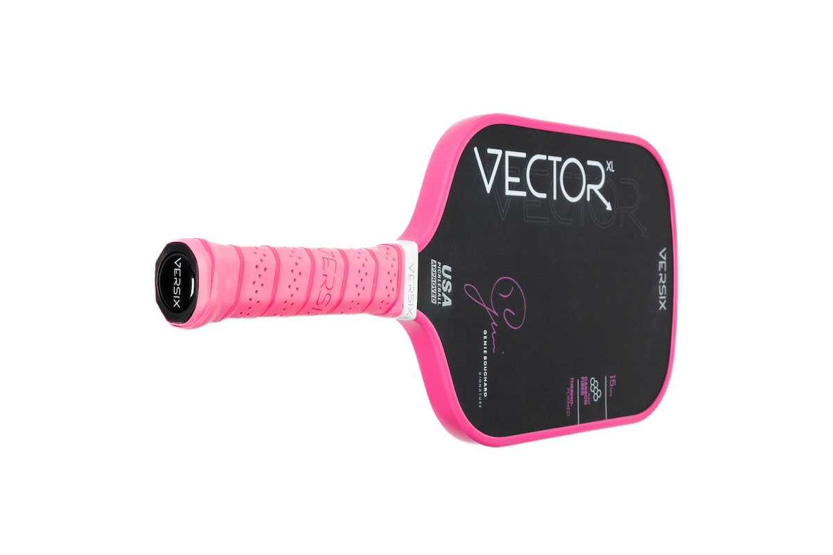 Versix Vector Genie Bouchard Pink Signature Pickleball Paddle